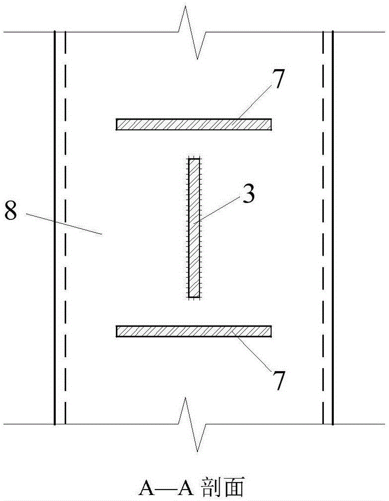 Steel beam-steel pipe concrete column joint based on damage control concept