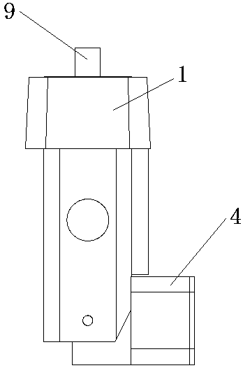 Backing-free top block for film laminating machine