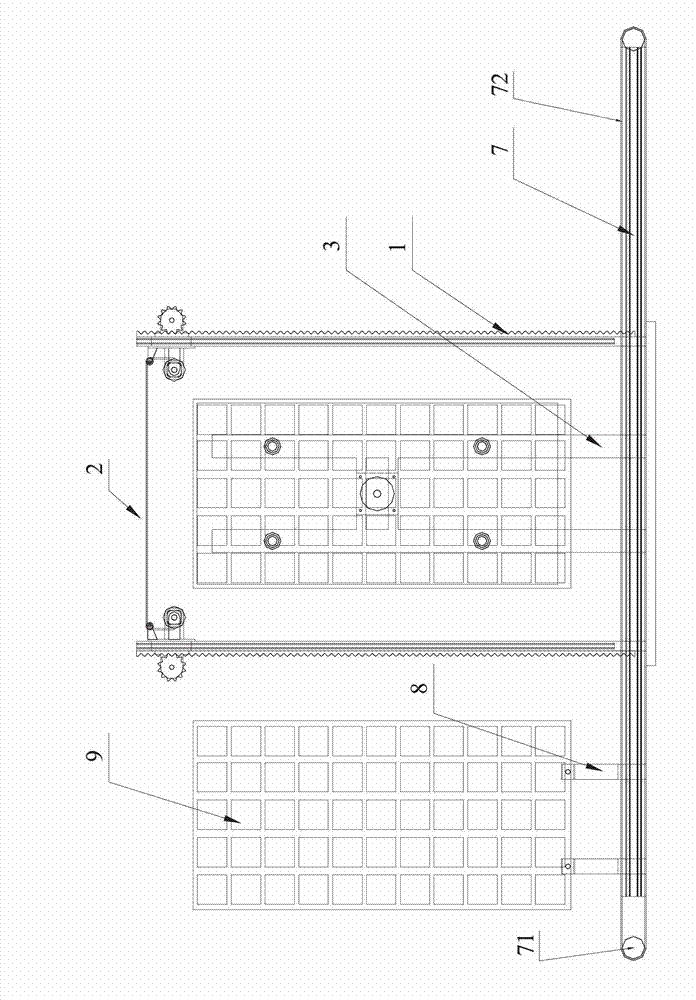 Stripping method applied to full-glass solar cell panel and stripping machine thereof