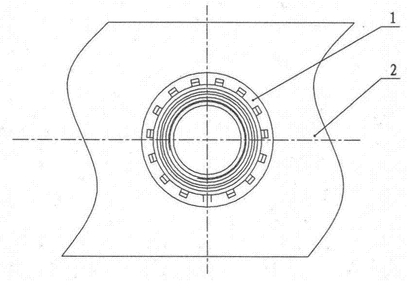 Rise rivet nut fastener