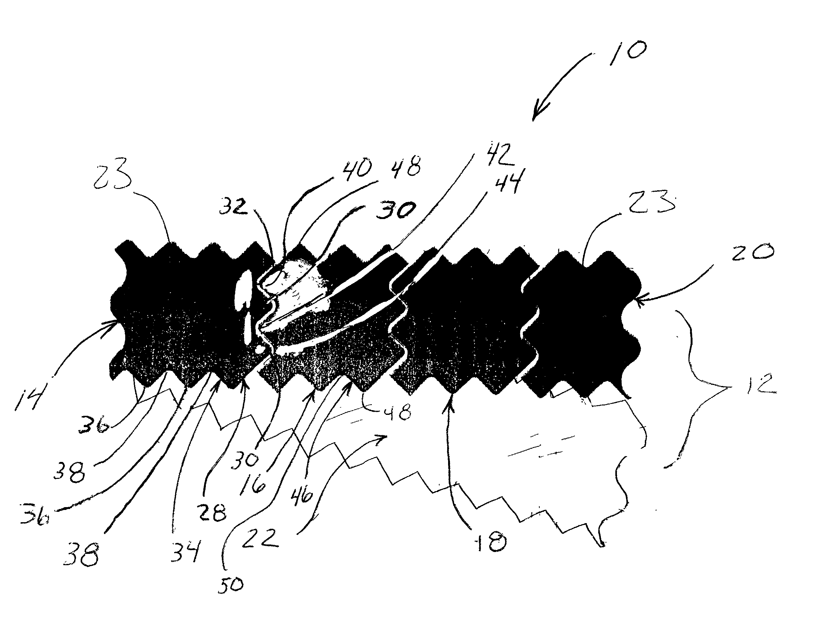 Multiple ultraviolet sensitive patches on a single strip and a process for manufacturing thereof