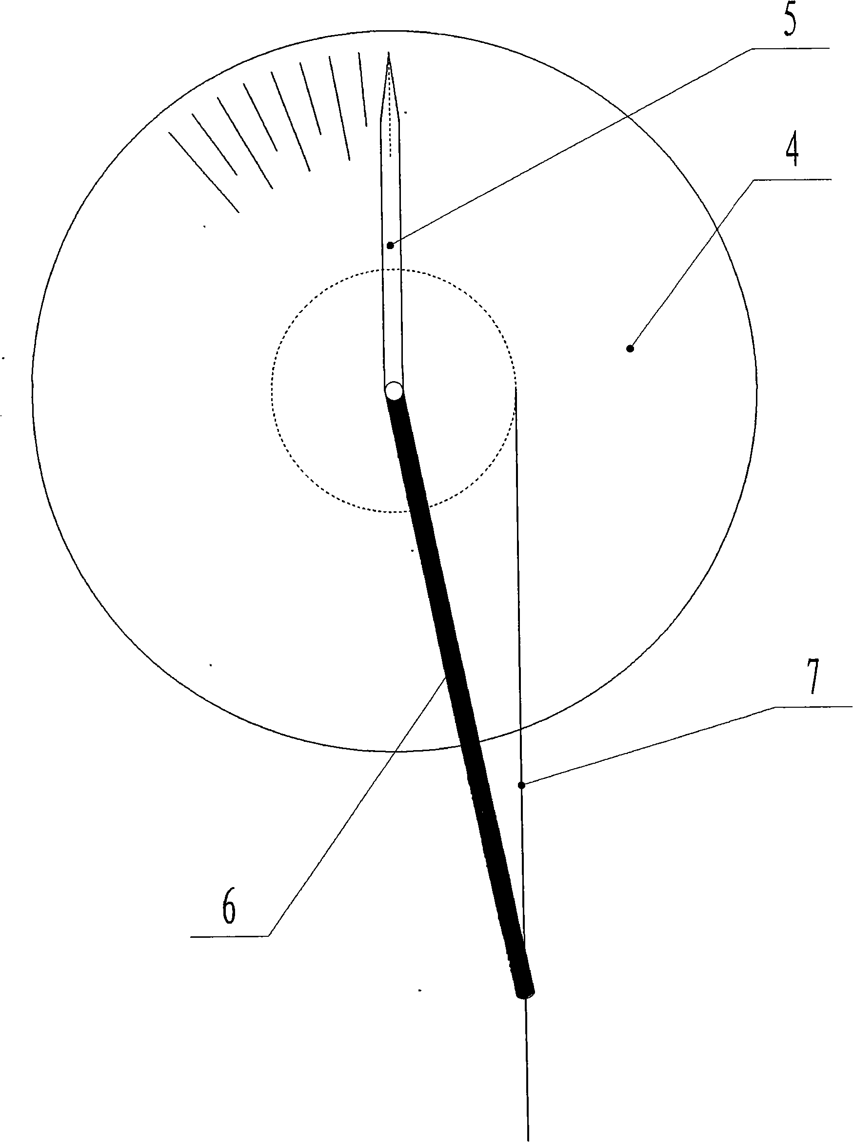 Hydrometric bridge gauging vehicle sounding deflection angle panel