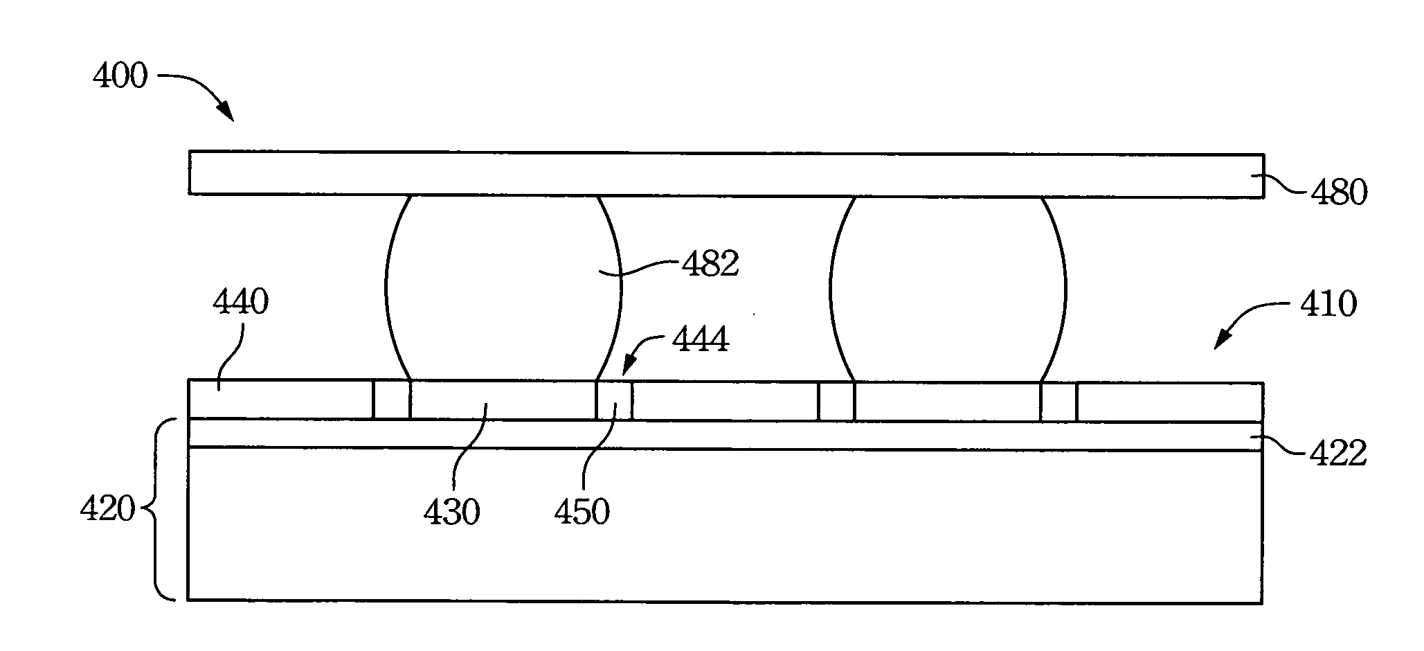 Ball grid array printed circuit board, package structure, and fabricating method thereof