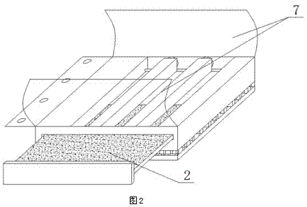 Method and device for recycling scrap iron of tapping machines