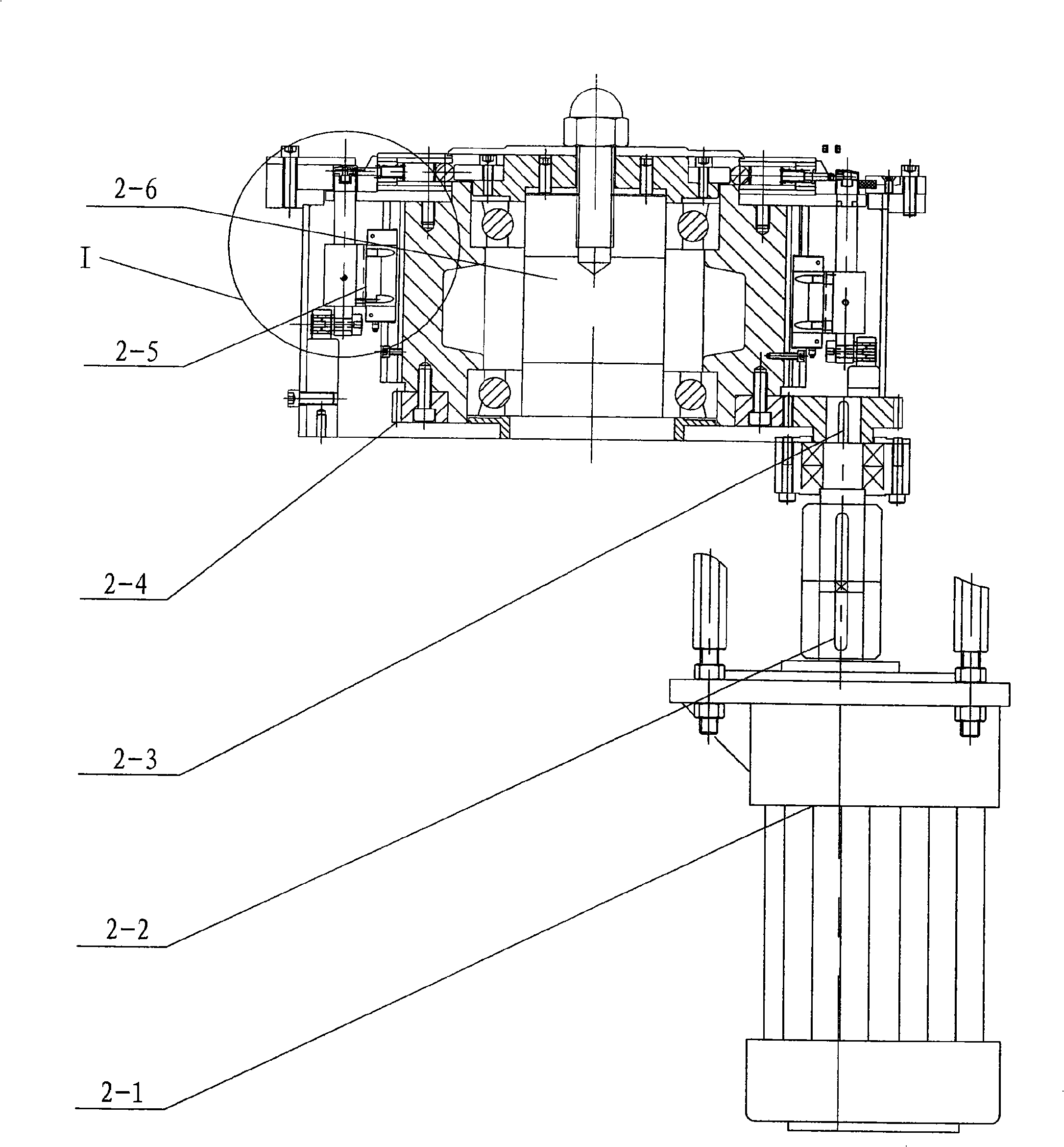 Novel steel-ball punch needle type atomizing pump spray-head nozzle device