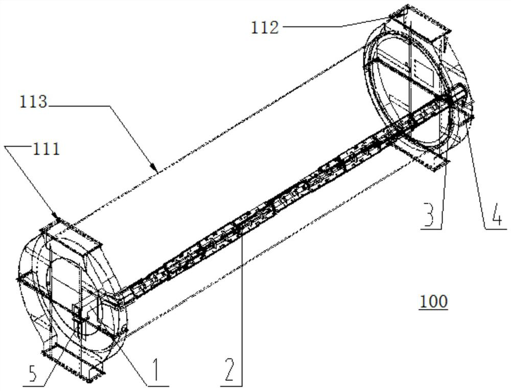 Electric scraper device for sintering cylinder mixer