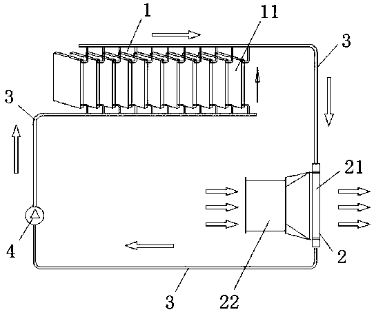 Phase change cooling system