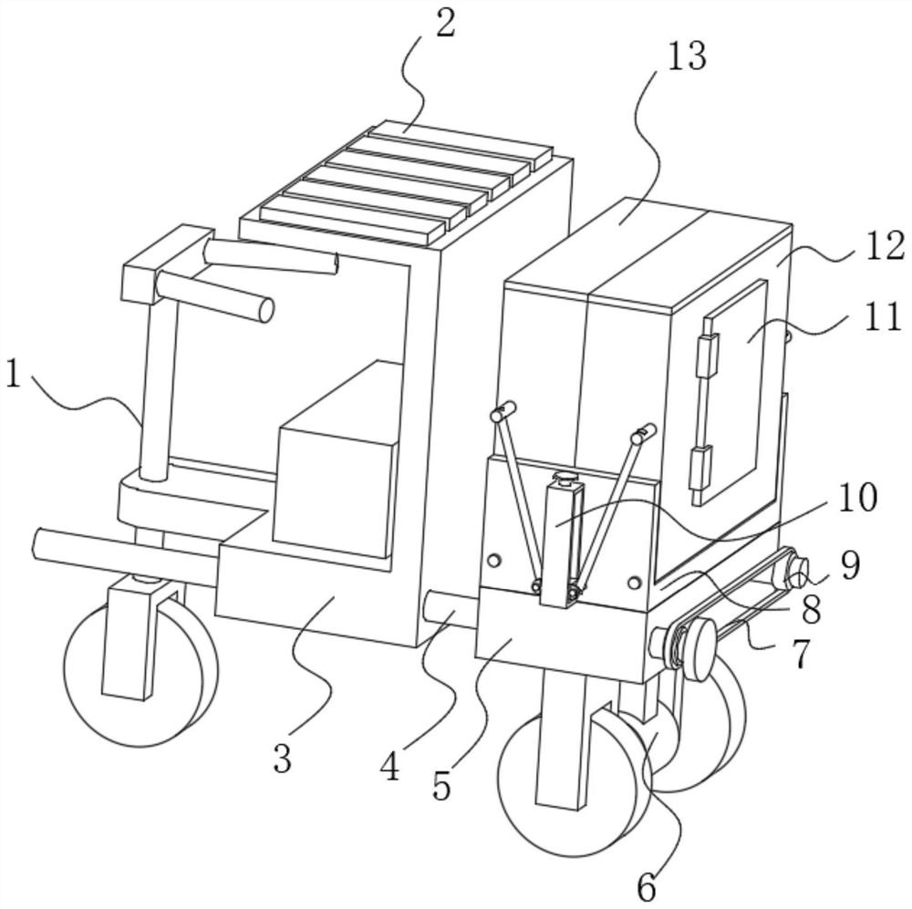 Energy-saving electric tricycle