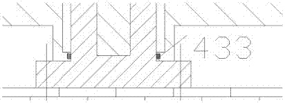 Guardrail device for a municipal bridge