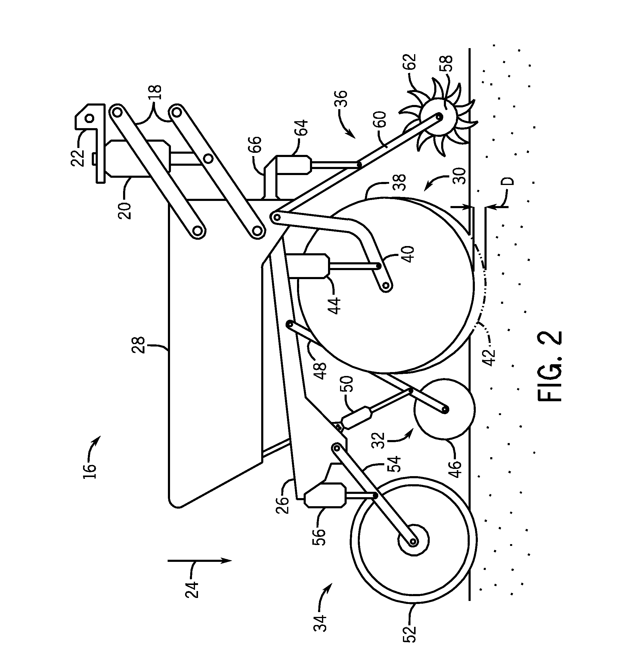 Manual backup system for controlling fluid flow to cylinders within an agricultural implement