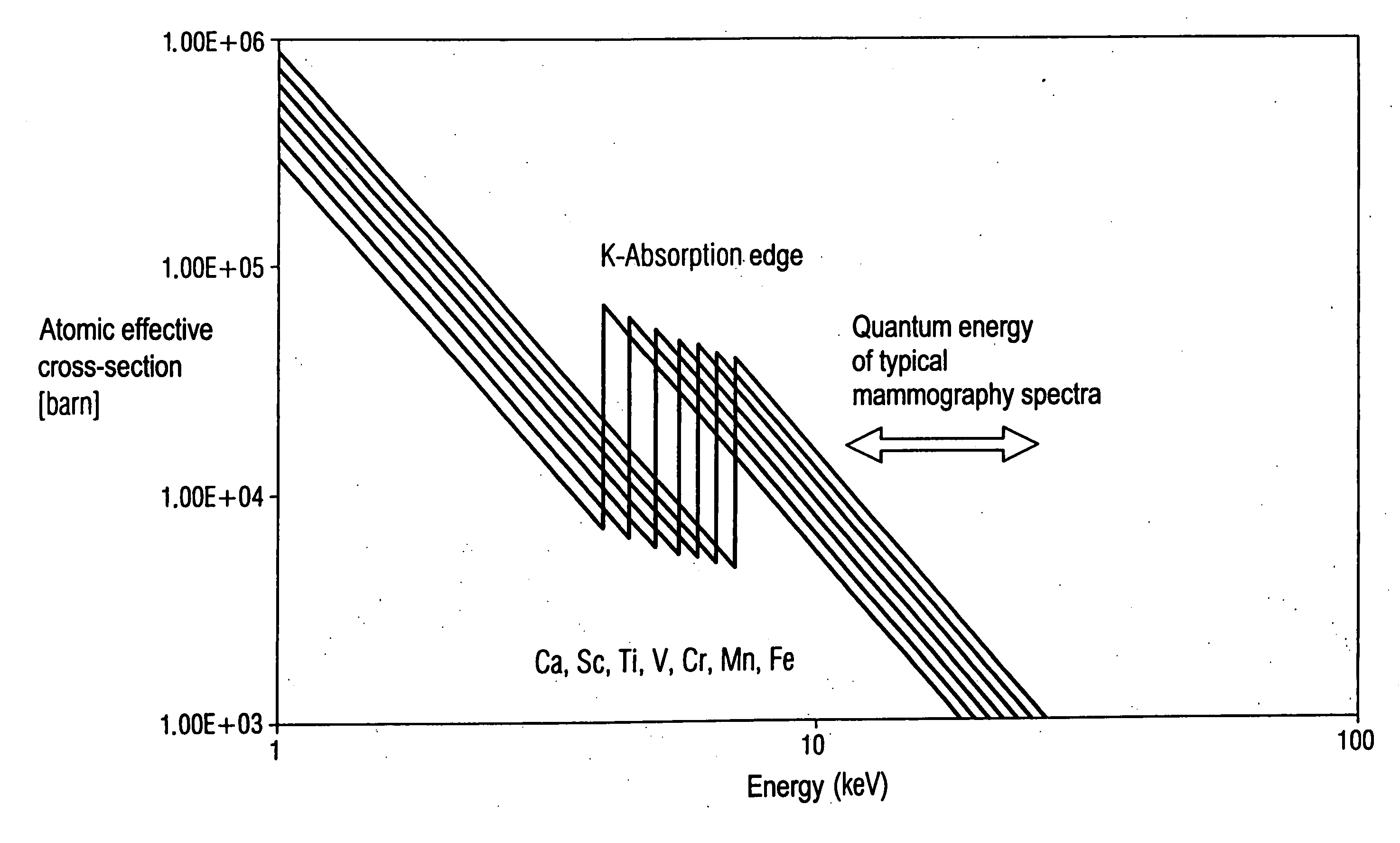 X-ray mammography apparatus with radiation dose-reducing filter