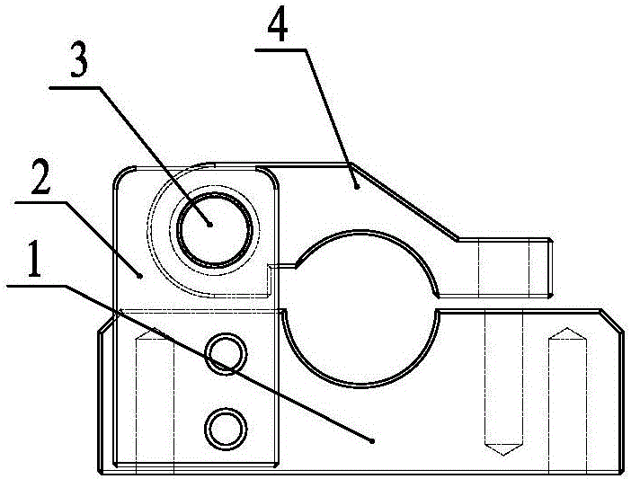 Circular shaft workpiece locking device