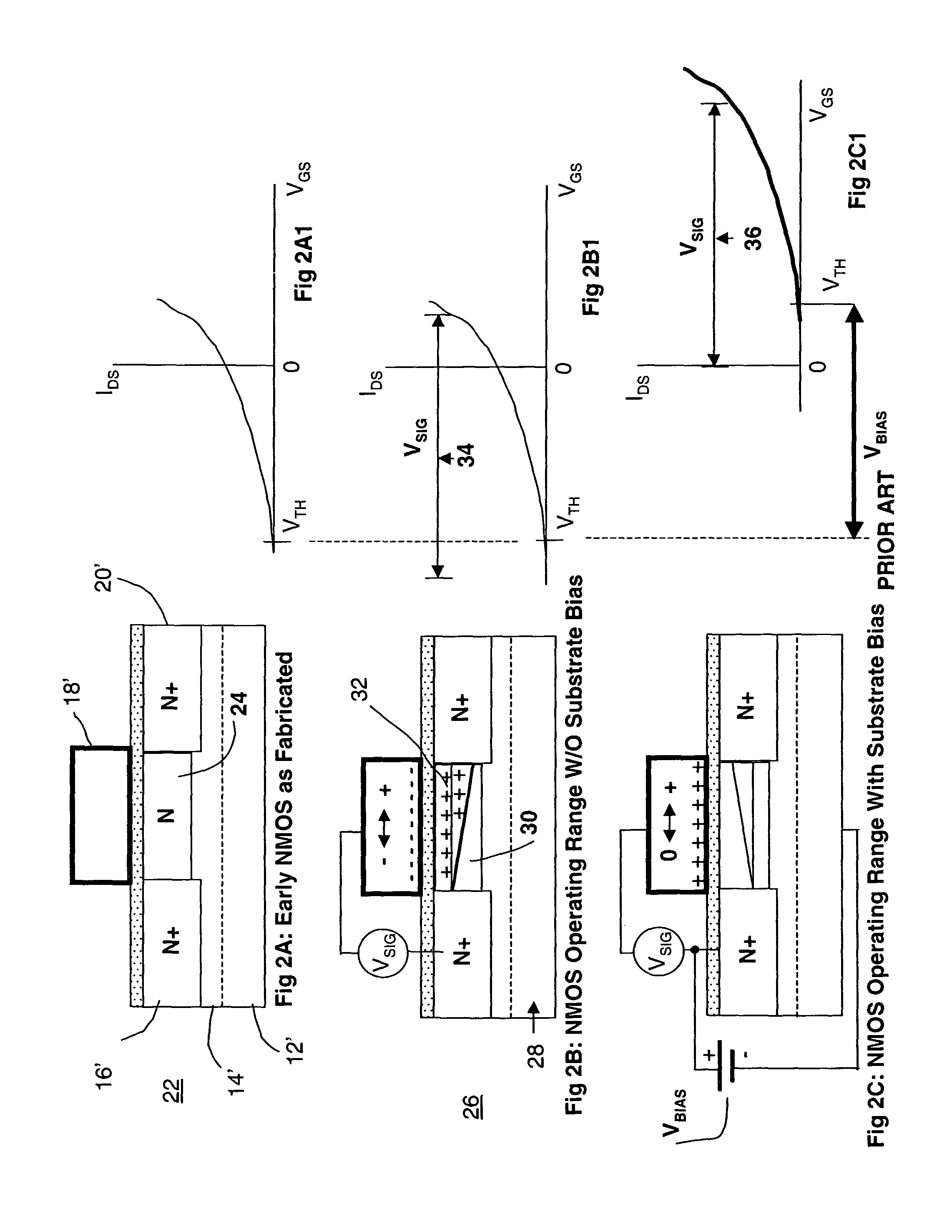 Field effect device having a channel of nanofabric and methods of making same
