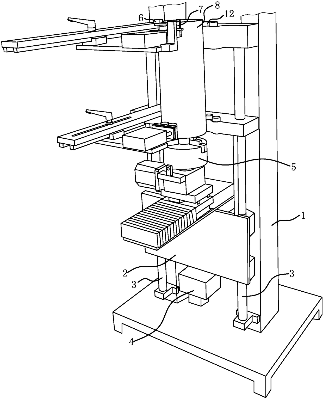 Diamond cutting tool welding machine and substrate position control method