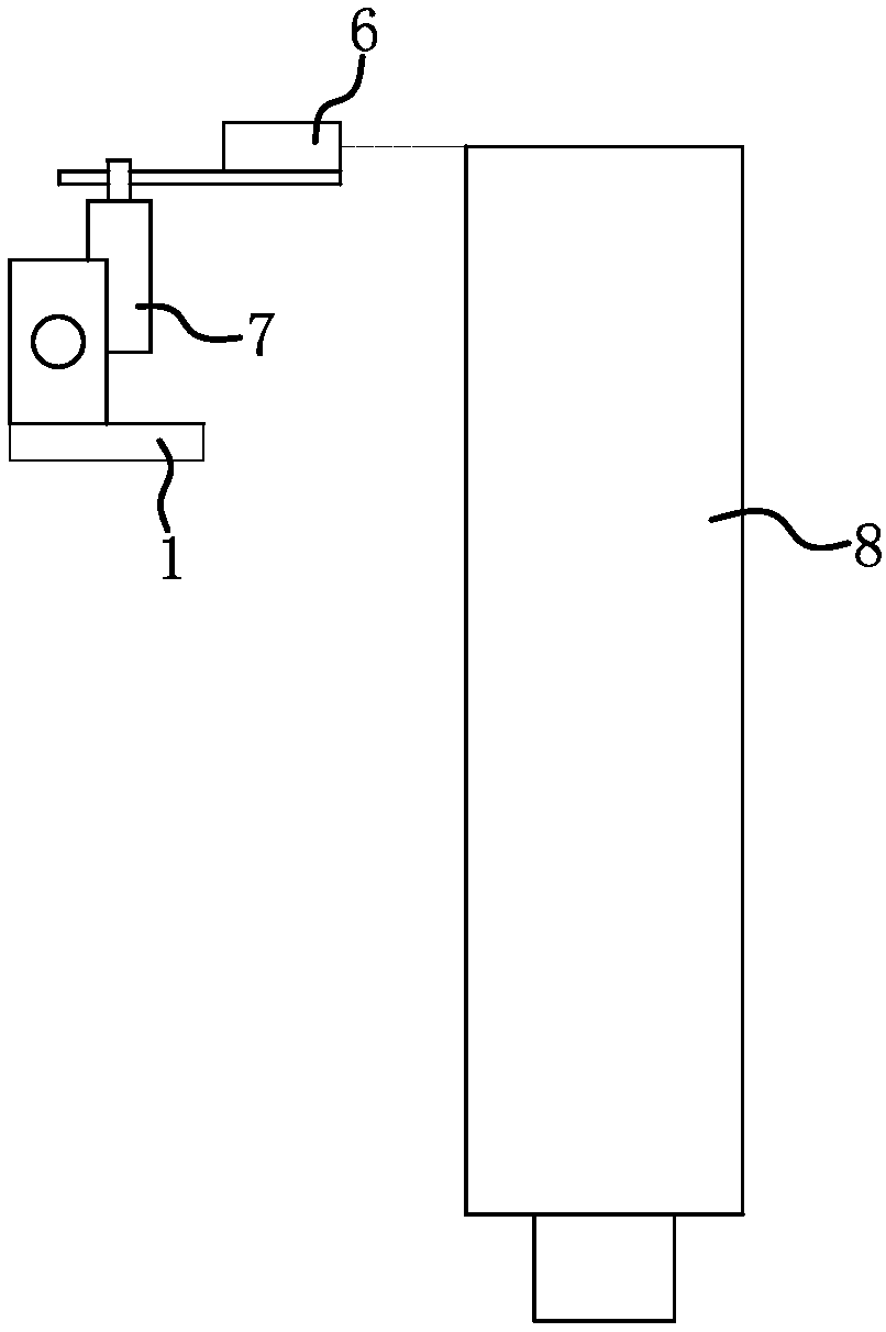 Diamond cutting tool welding machine and substrate position control method