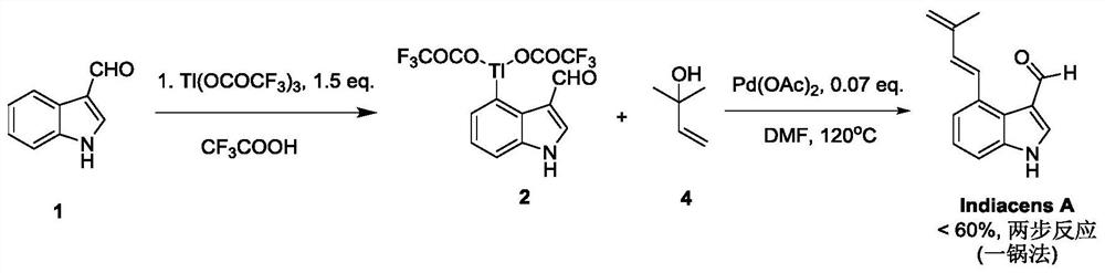 Synthesis of indiacens A