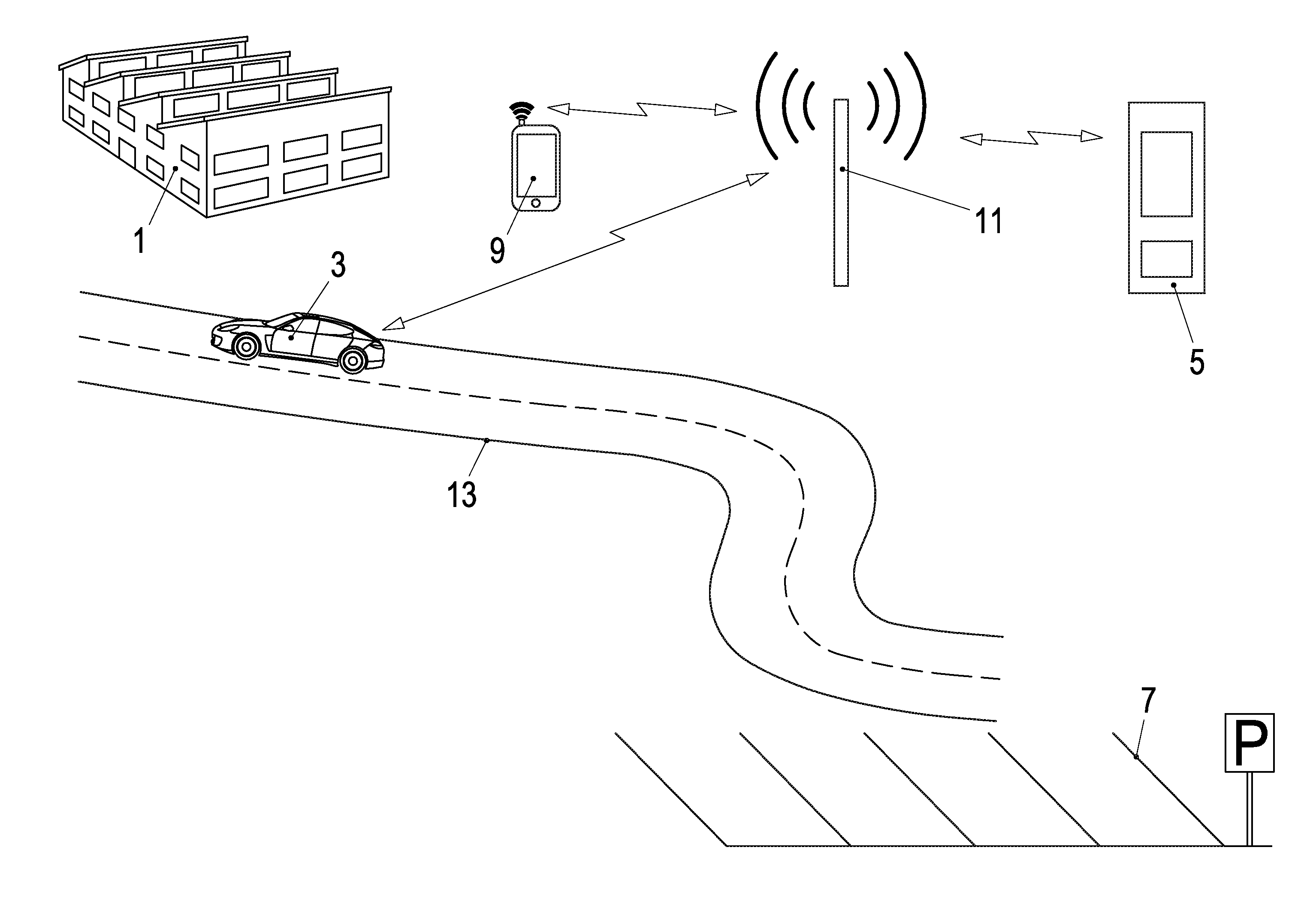Method and central processing unit for the unmanned control of a vehicle