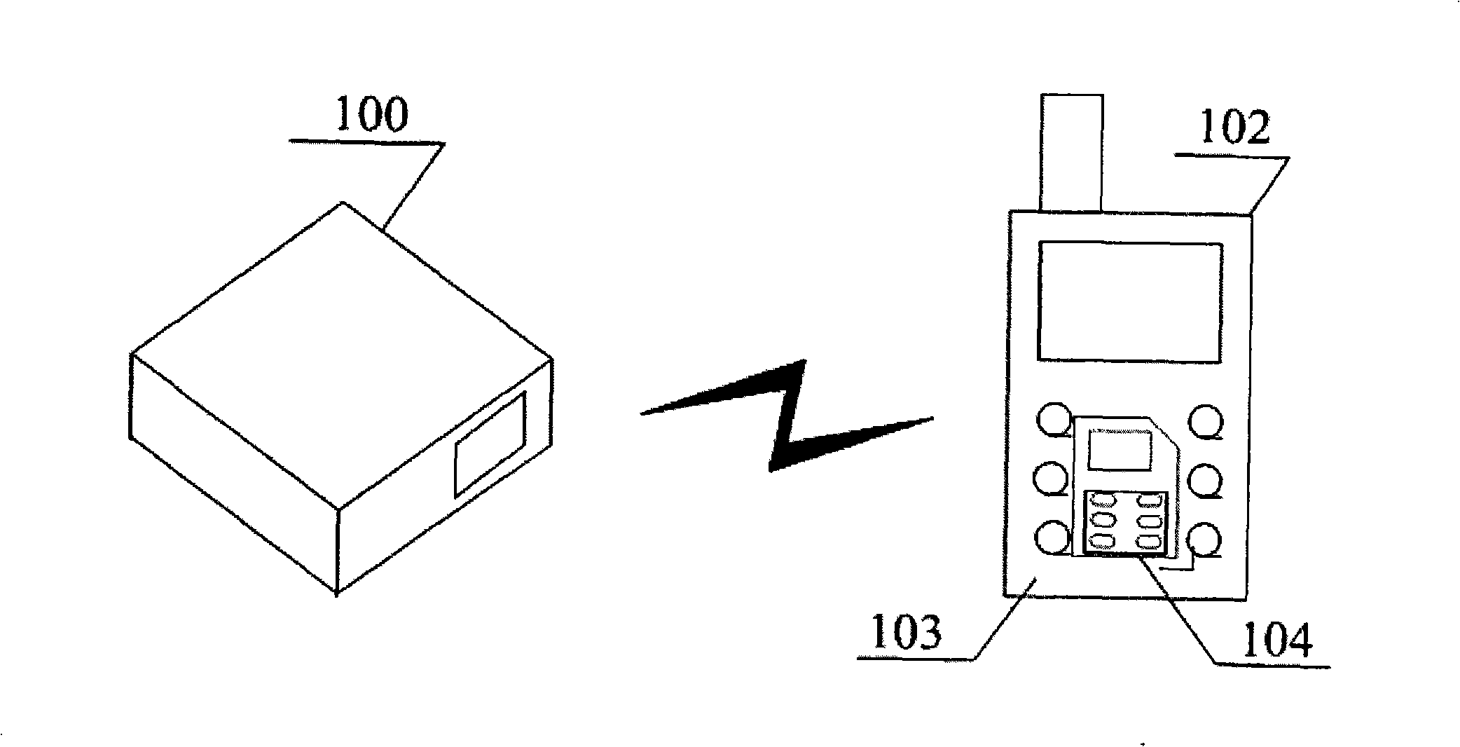 Apparatus and method for calibrating communication distance of radio frequency SIM card