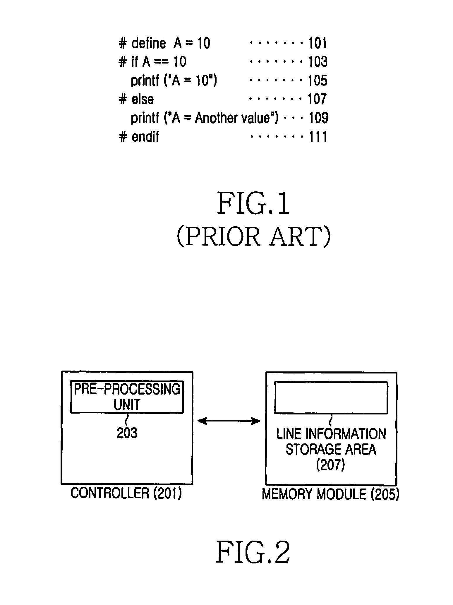 Method of pre-processing conditional region