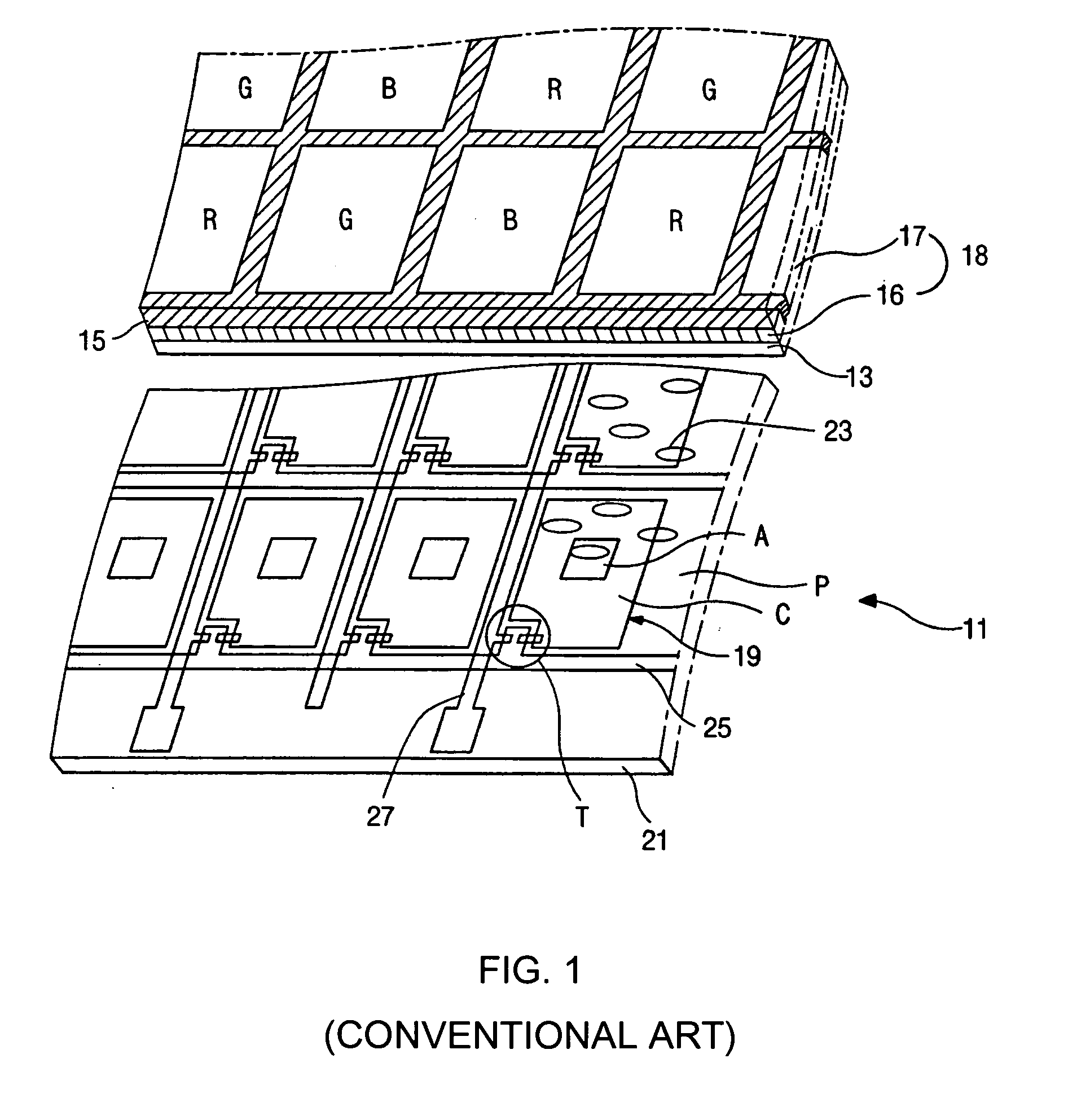 Array substrate for reflective and transflective liquid crystal display devices and manufacturing method for the same