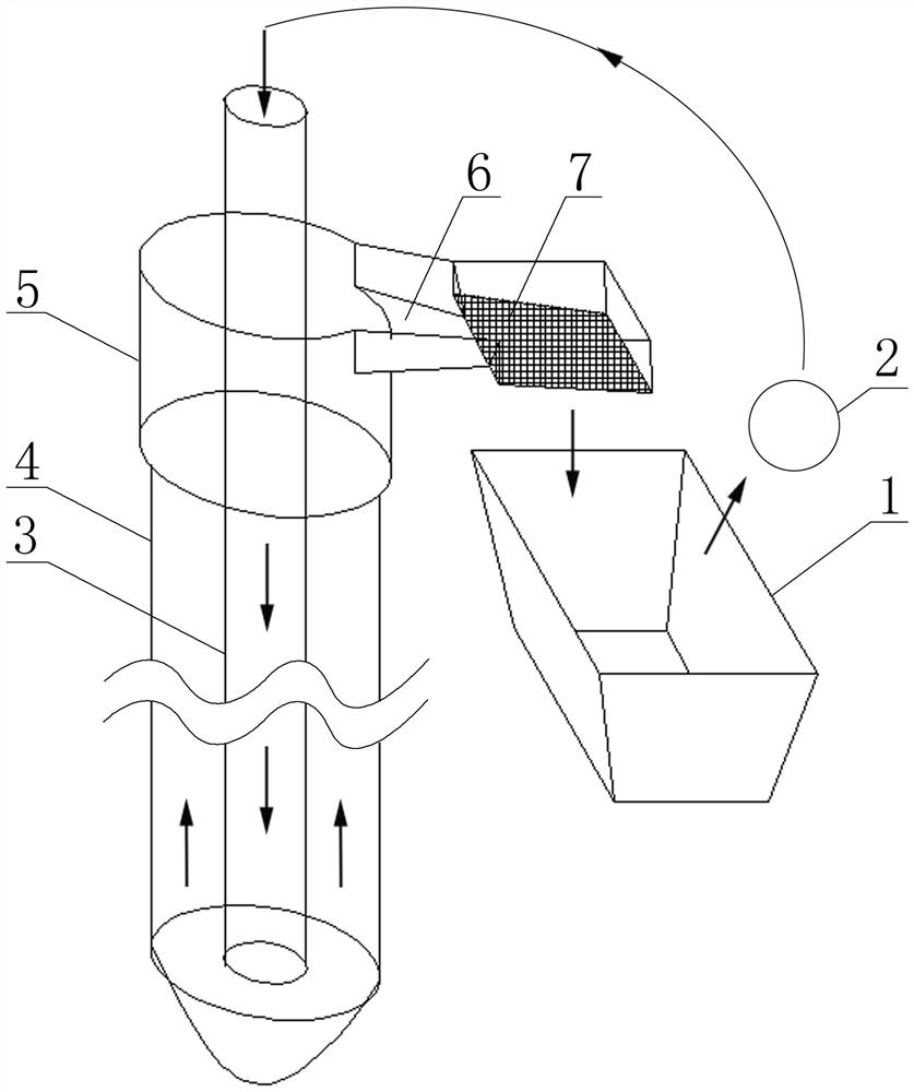 Device and method for cleaning hole and filtering residue of cast-in-place pile