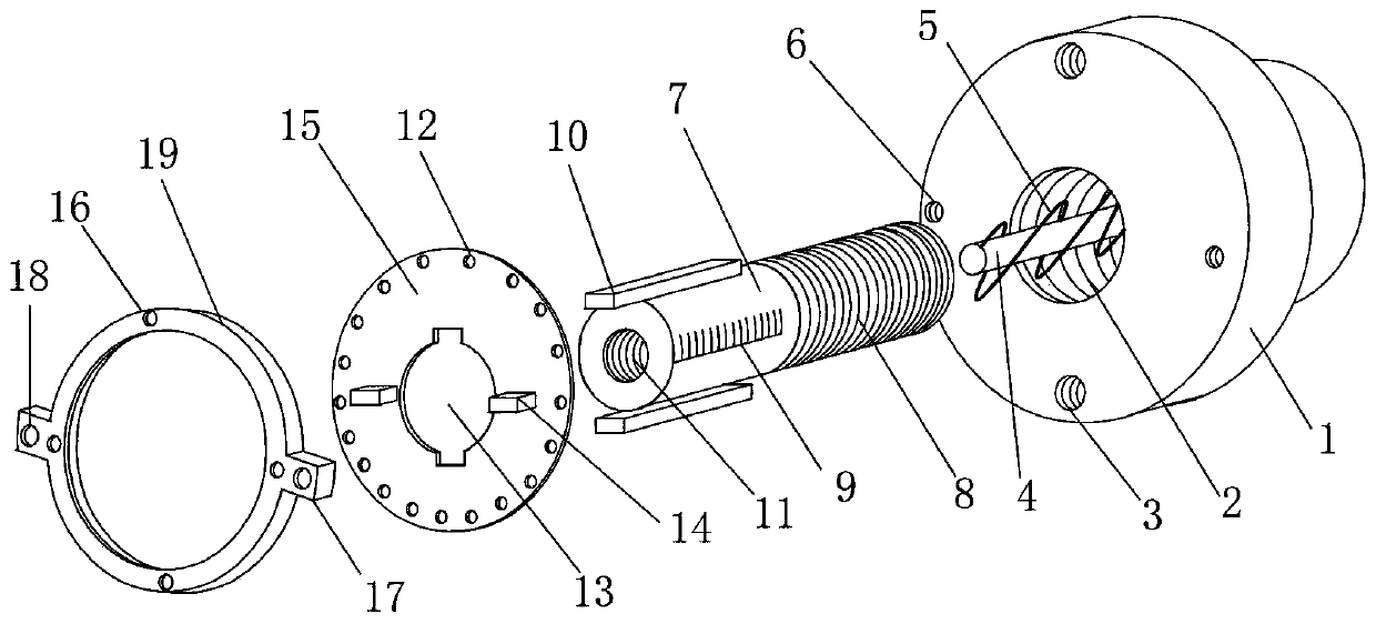 Bolt clamping force testing device