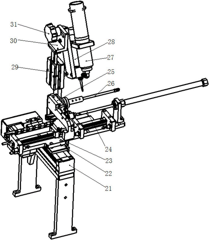 Lens automatic mounting device and method