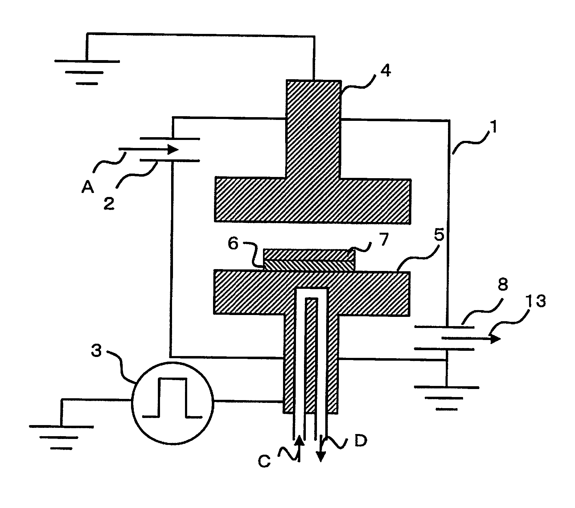 Methods of generating plasma, of etching an organic material film, of generating minus ions, of oxidation and nitriding