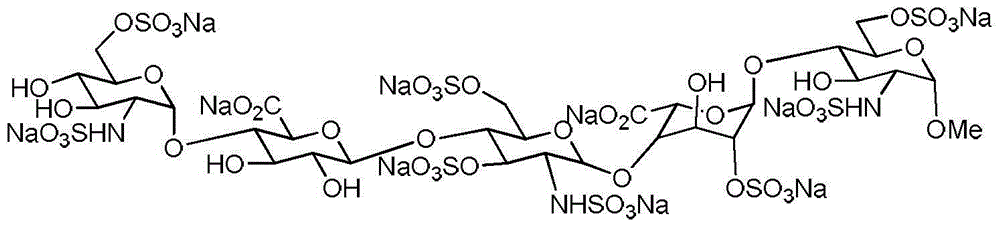 Reference compound for controlling quality of fondaparinux sodium