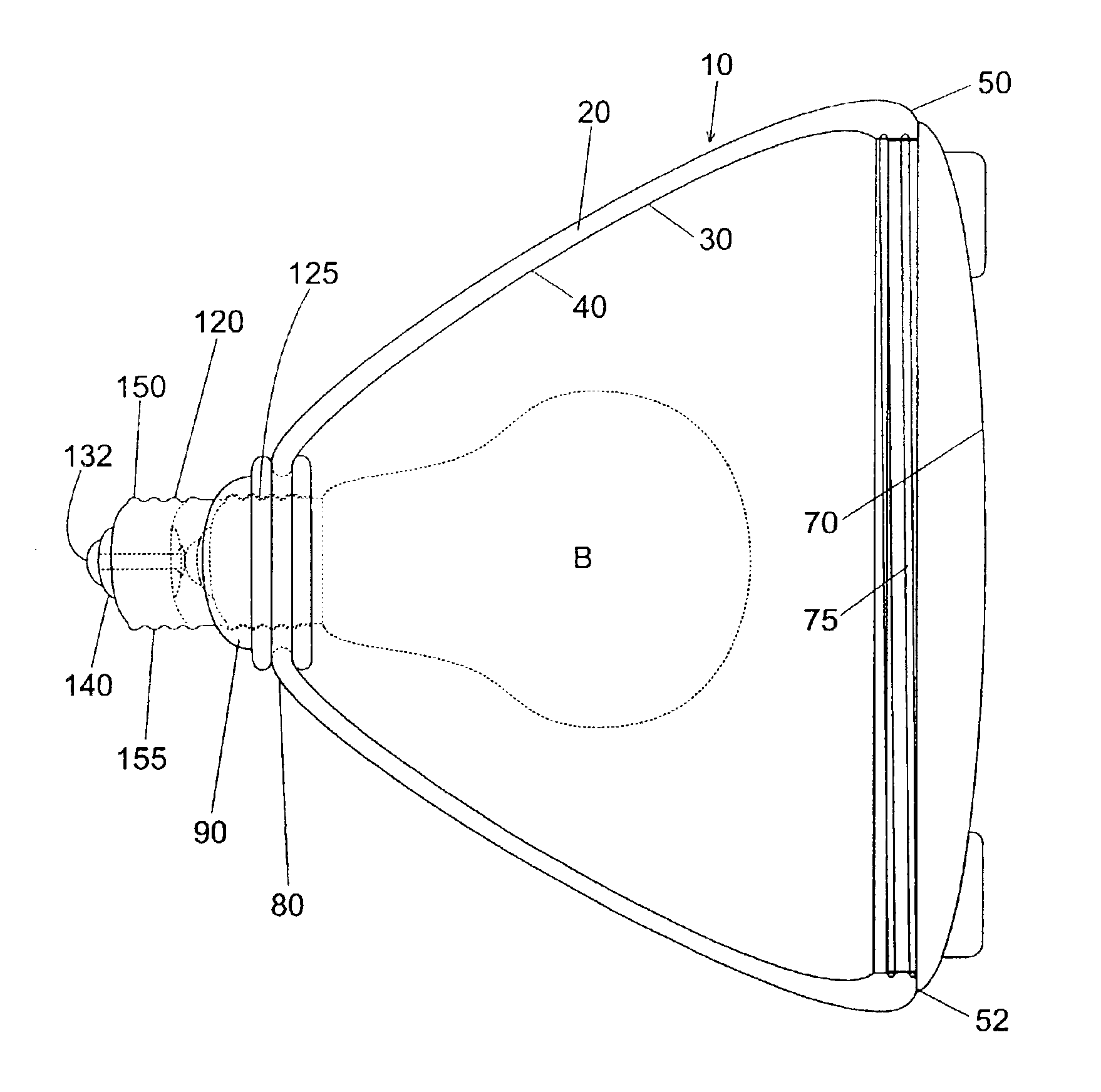 Floodlight and spotlight adapter and enclosure