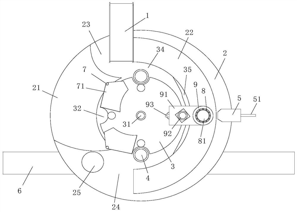 Bottle cap padding machine