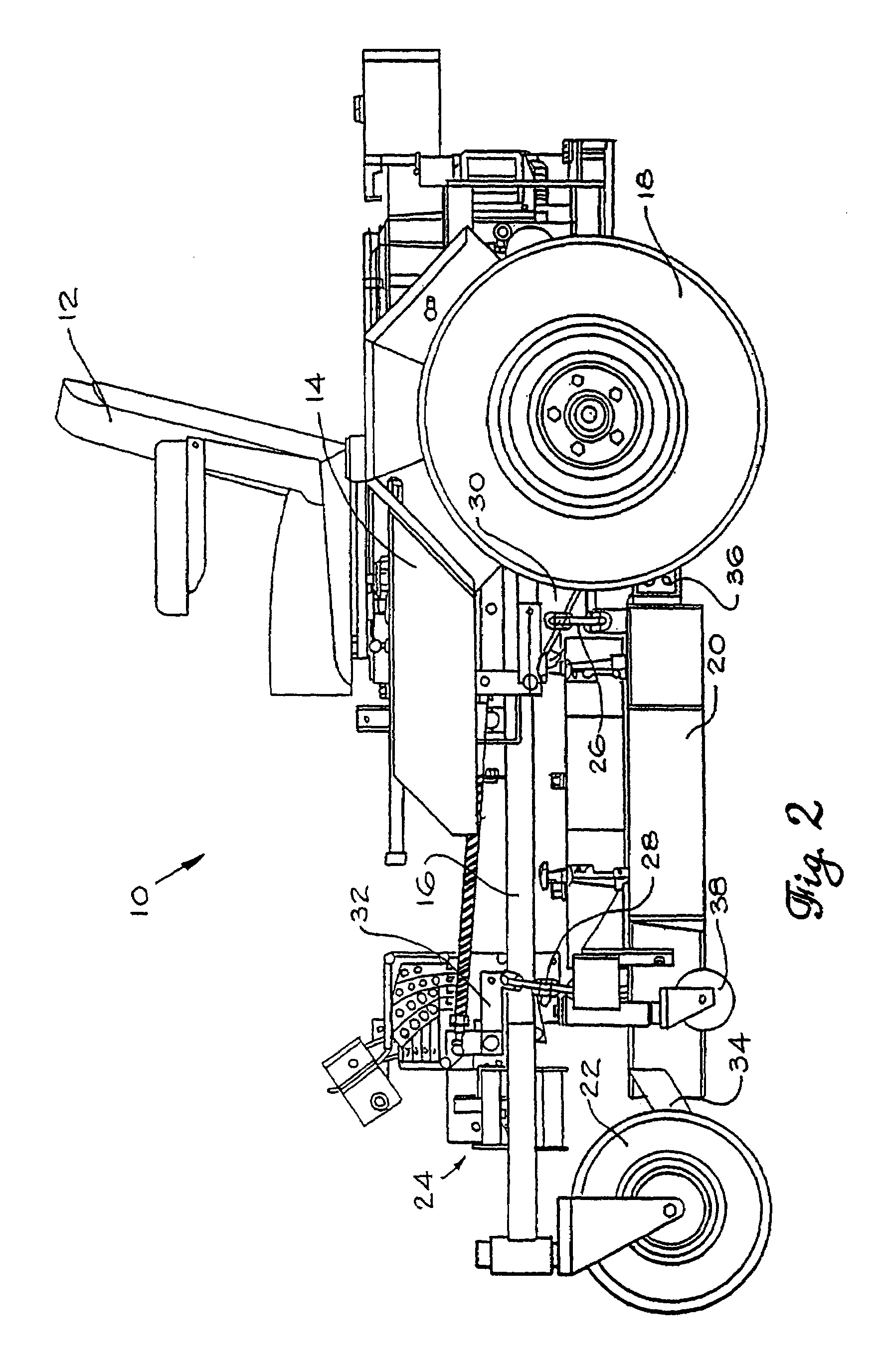 Mower suspension system and method