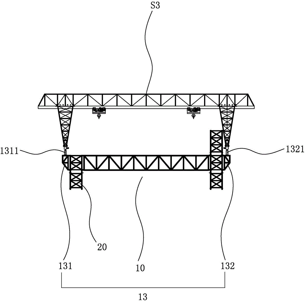 Overhead building machine