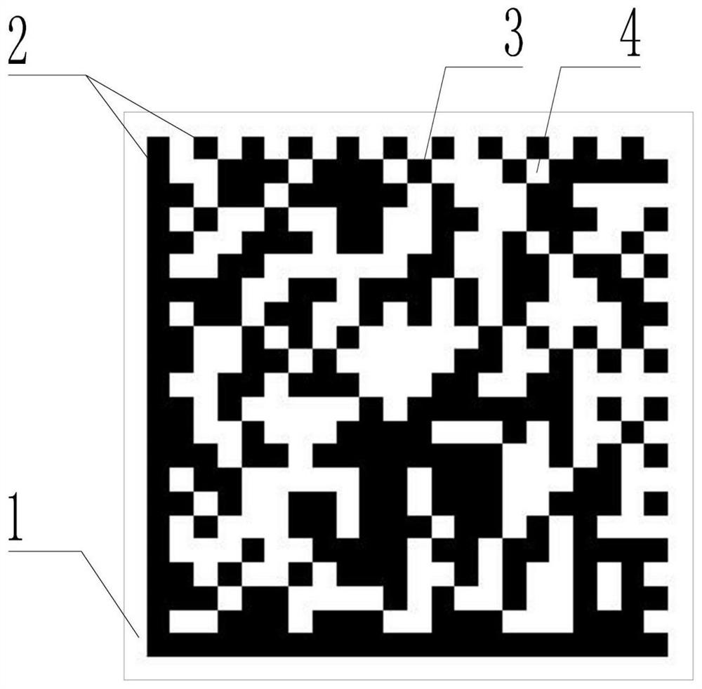 Improved method for screen printing two-dimensional code platemaking