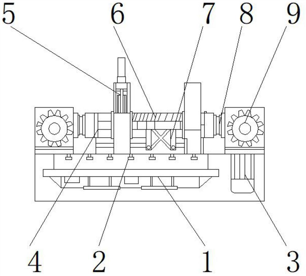 Double-end butt joint processing machine tool