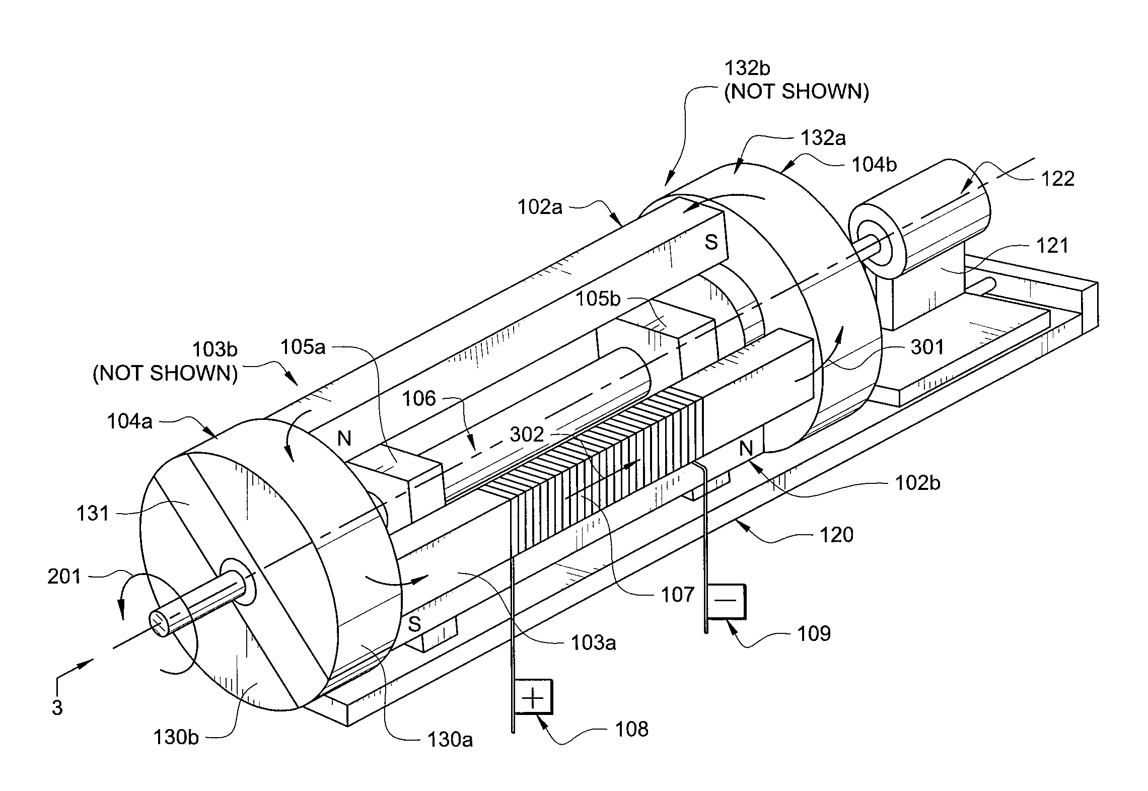 AC generator and method