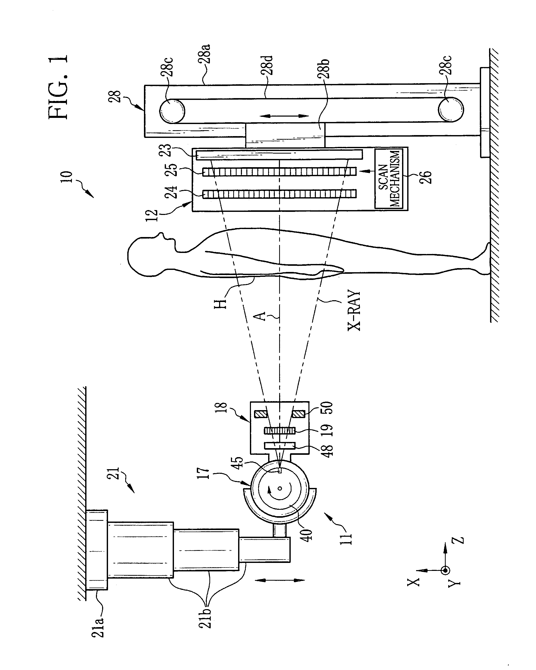 Radiation imaging system and collimator unit