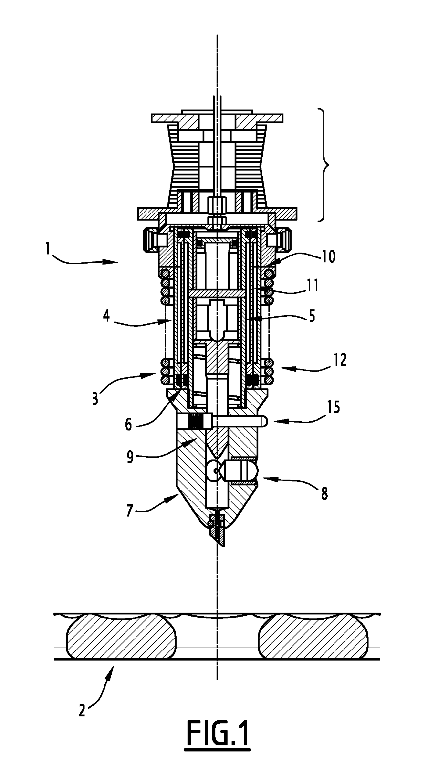 Anchoring harpoon intended in particular for an aircraft and anchoring system including one such harpoon