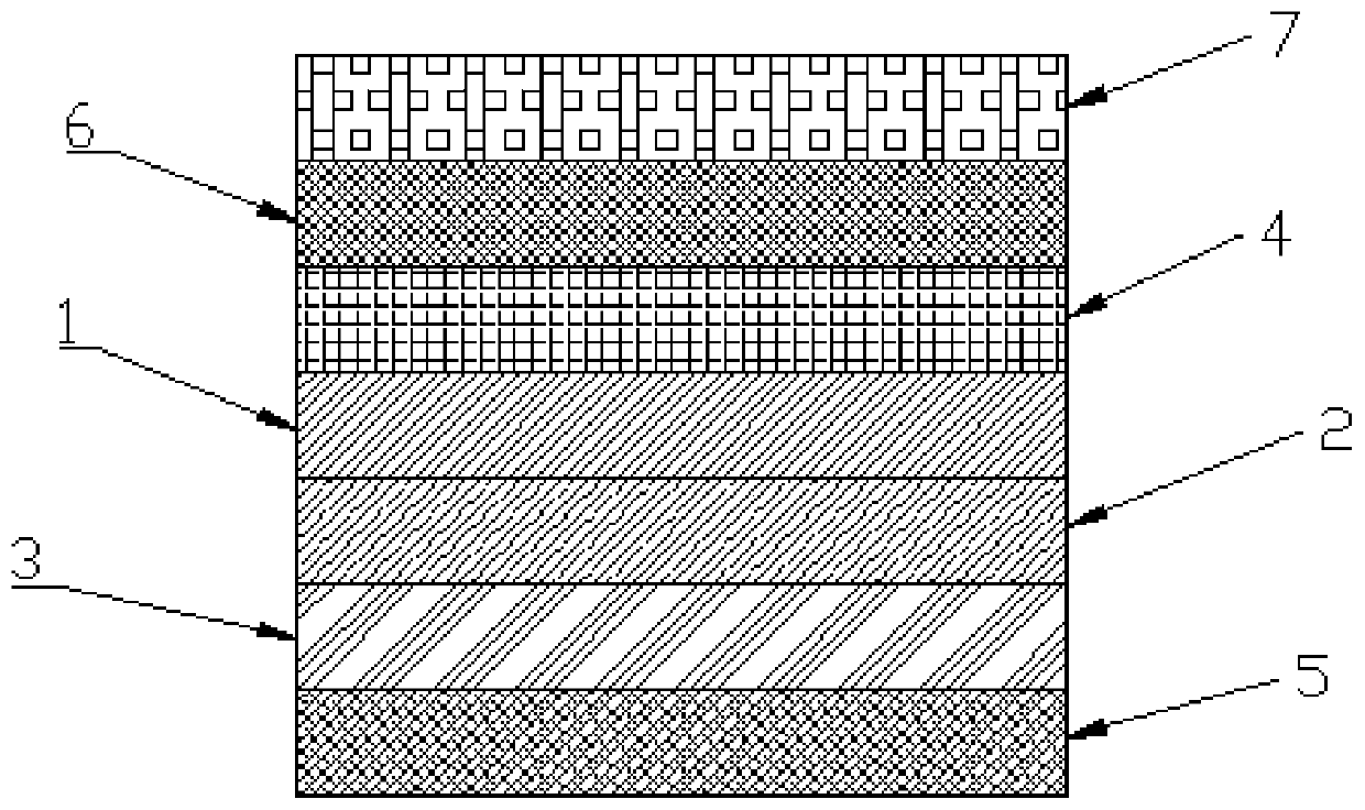 Lightly coated craft paper and production method thereof