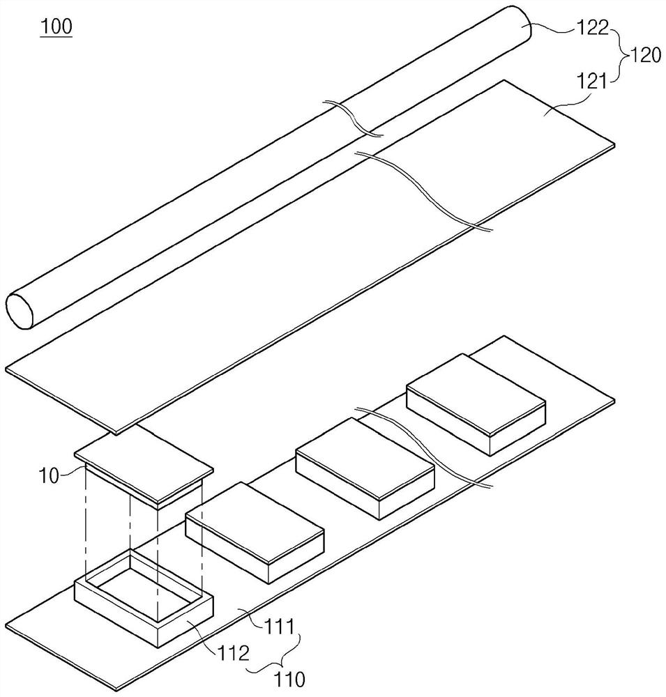 Rolling device for secondary battery