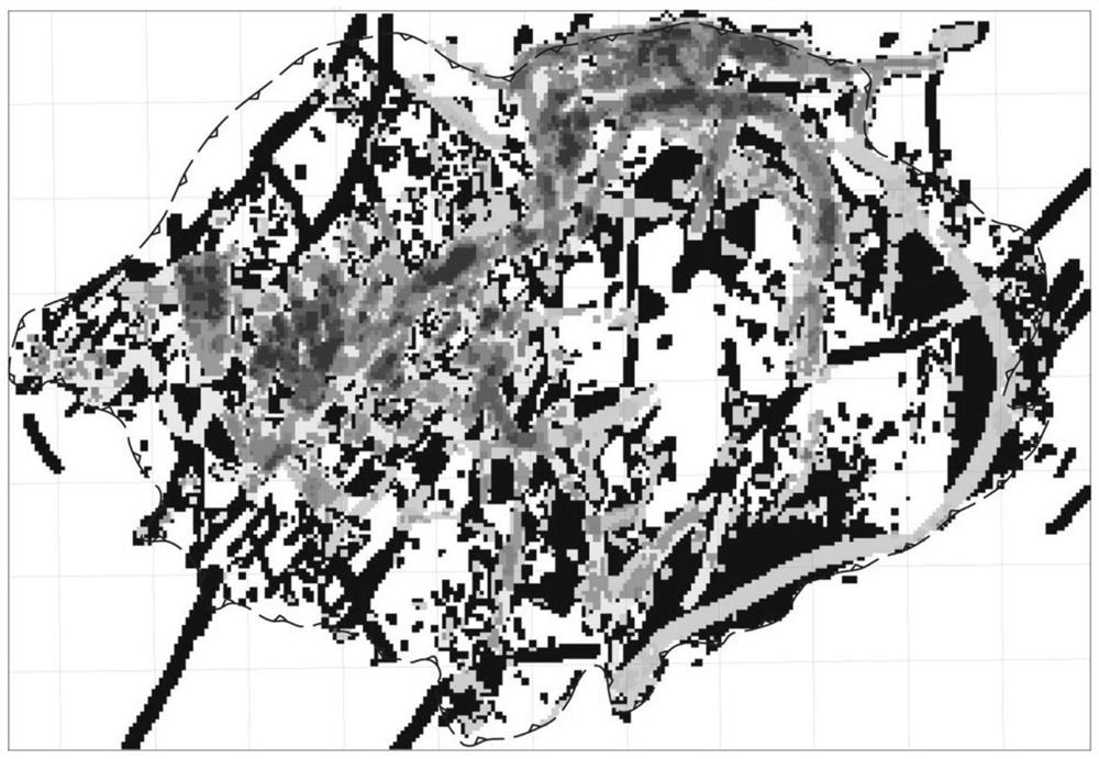 Hard rock type uranium mine resource large-scale positioning prediction method