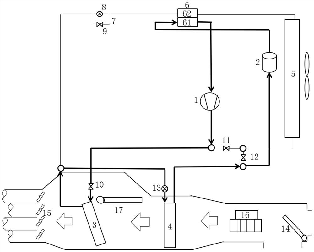 A heat pump system