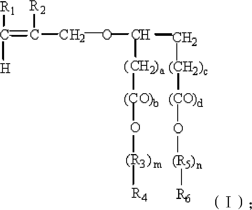 Polycarboxylic acid, use thereof and water reducer containing same