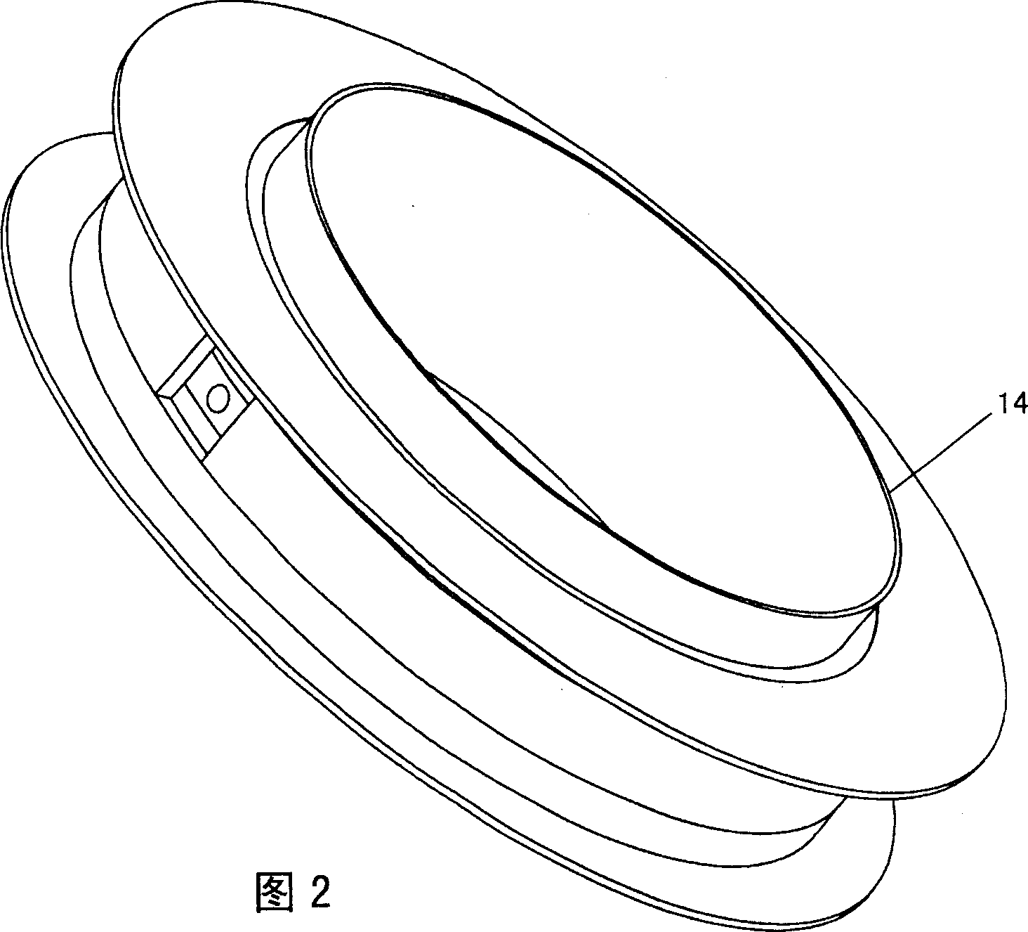 Electrovacuum tube with dual anodes, and assembling method