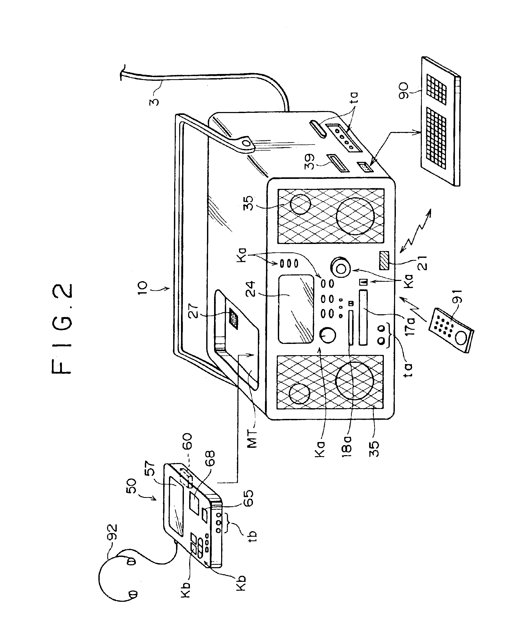 Recording and/or reproducing apparatus, portable recording and reproducing apparatus, data transfer system, data transfer method, and data recording and reproducing method