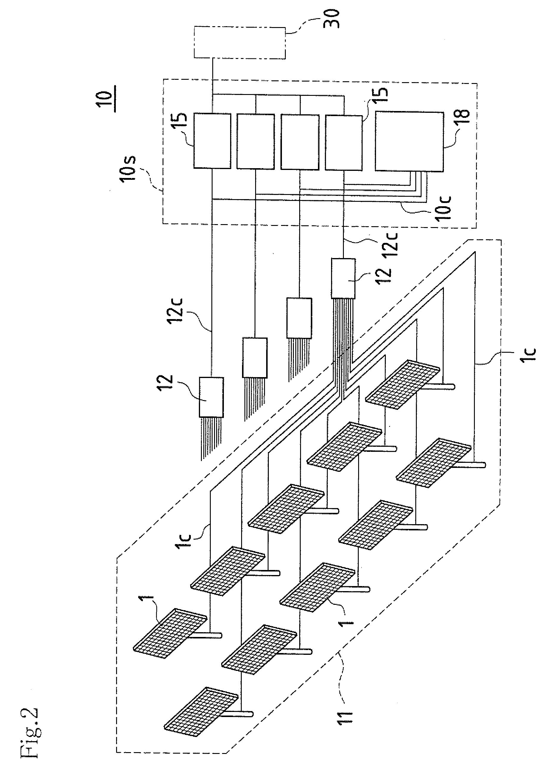 Photovoltaic power generation system and photovoltaic power generation system control method