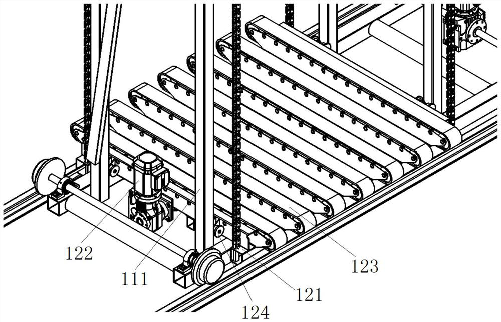 Palletizing access system and method