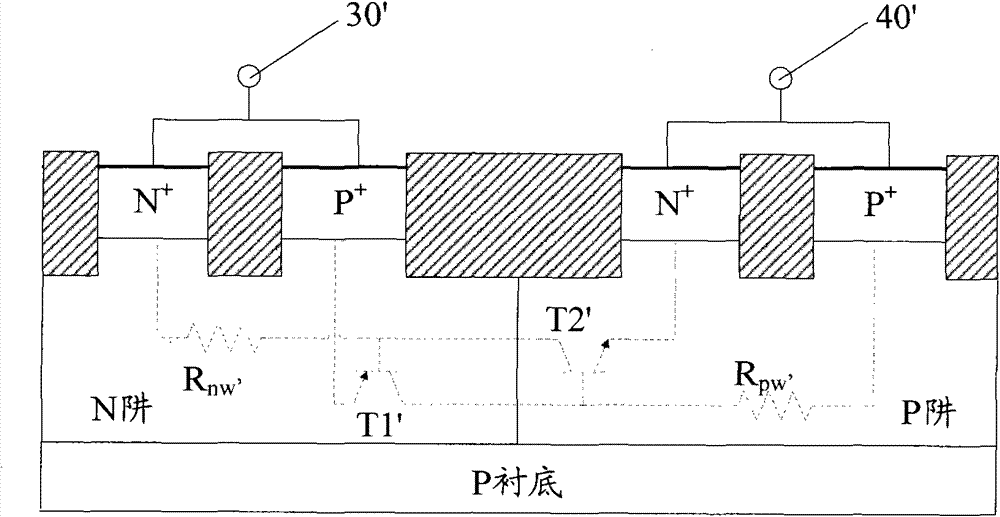 Thyristor for electrostatic discharge