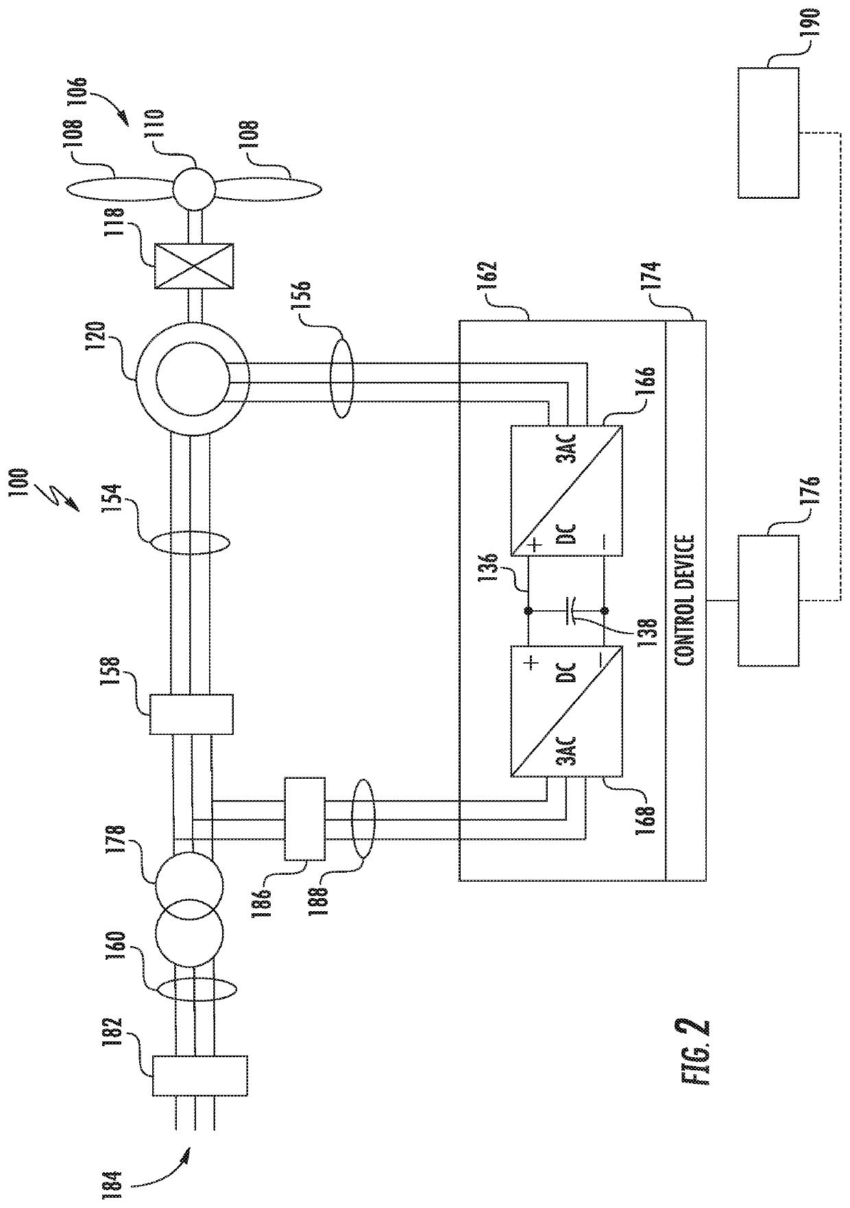 Allocating reactive power production for doubly fed induction generator wind turbine system