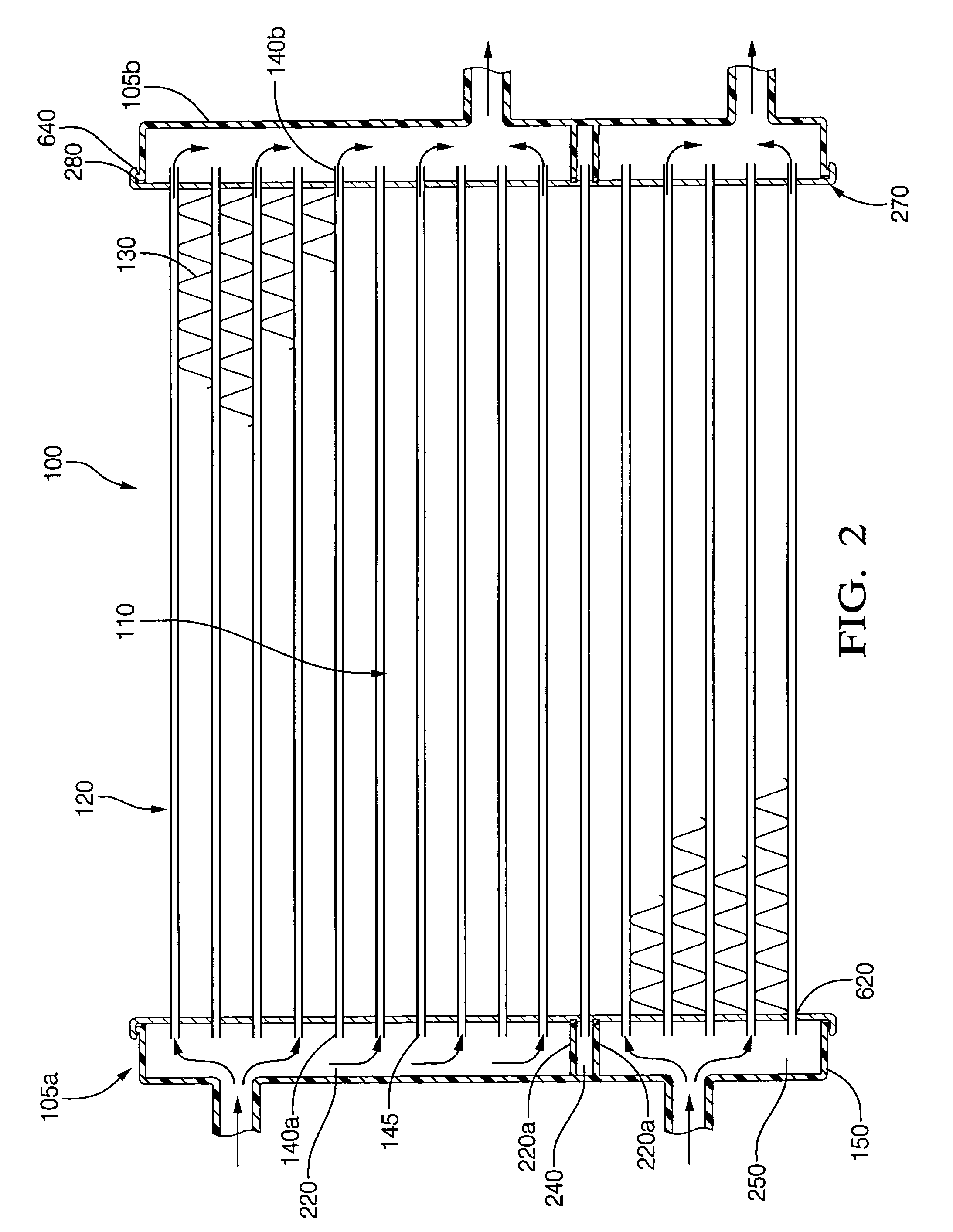 Combination heat exchanger having an improved end tank assembly